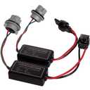 7440 LED Decoder Canbus Warning Canceller Resistor Fix T20 7441 LED Bulb Error Code Turn Signal Hyper Flashing Wiring Harness Adapter