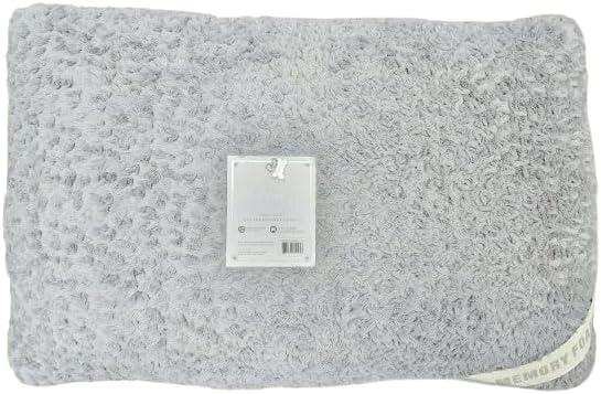 Celebrity Pet Luxury Pet Bed Memory Foam, 36 x 24 x 3 inches, Gray