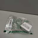 Amerock | Cabinet Knob | Clear/Black Bronze | 1-3/8 inch (35 mm) Length | Glacio | 1 Pack | Drawer Knob | Cabinet Hardware