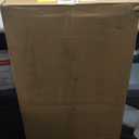 47 Inch Computer Desk with 5 Fabric Storage Drawers,Gaming Desk with Power Outlets & LED Lights,Reversible Home Office Desk with Monitor Stand for Working Writing Study, Black