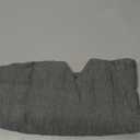FRESHME Weighted Eye Mask for Sleeping - Gray Blackout (0.7lb/11oz) Cotton Heavy Weighted Eye Pillow for Men Women, Oversize Large Soft Sleep Face Eyes Cover with Nose Pad for Sidesleeper