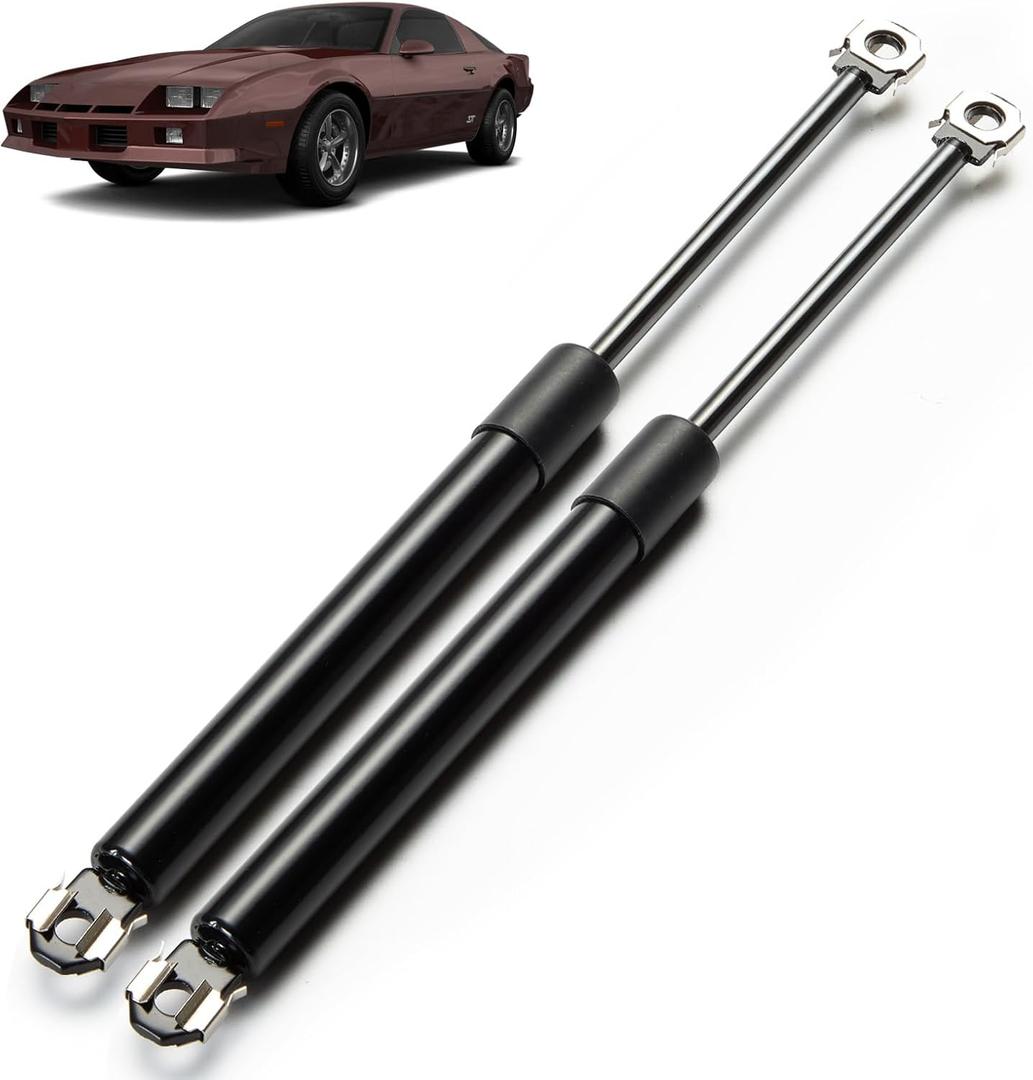 ARANA Hood Struts Lift Support for 1982-1992 Chevy Camaro & Pontiac Firebird with Steel Hood All Models, Front Bonnet Shocks Lifter Replacement OE#010265, 029365, 2 Pcs