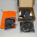 Tagging Gun for Clothing, (Not Stitch Gun) 2206 Pcs Price Tag Attacher Gun Kit with 6 Steel Needles 2000 pcs 2" Black Barbs Fasteners & 200 Tags, Clothing Tagging Gun Retail for Warehouse Consignment