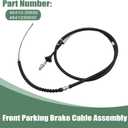 2.4L 3.0L Front Brake Cable, Fit for Toyota 4Runner Pickup 1989-1995 Parking Brake Cable Assembly # 46410-35650 4641035650