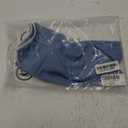 Women 2 Piece Workout Sets Padded Criss Cross Back Crop Tank High Waist Tummy Control Shorts Yoga Outfits (Small, Colorblock Blue)