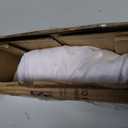 CGK Linens Dorm Room Bed Skirt Full XL - Dorm Room Essentials - 36" White