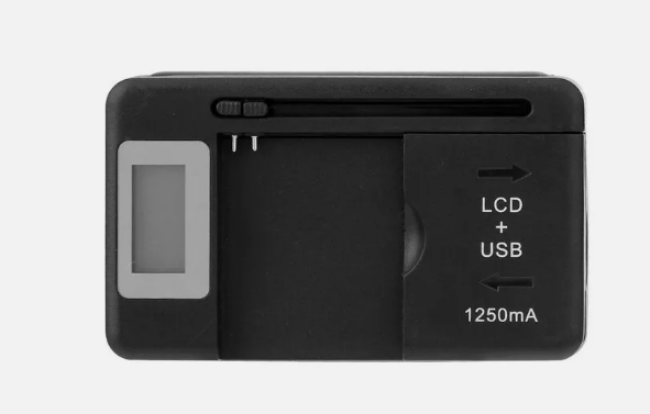 Universal Mobile Battery Charger LCD Indicator Screen For Cell Phones 1 USB-Port