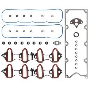 Intake Manifold Gasket Set Fit for GM Chevrolet Silverado Avalanche Express GMC Sierra Yukon Sierra Savana Saab 9-7x Cadillac Buick 4.8L 5.3L 6.0L 1999-2009 MIS16340 MS98016T MS18145 MS50049