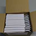 TahoeBay Blank Beer Can Cooler Sleeves (12-Pack) Bulk Sublimation Blanks for Vinyl Plain Soft Foam Can Sleeves Coolers for Soda Cans & Bottles Black, White, Assorted Solid Color (White)