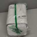 Double Open Lid Trash Can, TG3990, 12L  Bathroom Garbage Can, Narrow Plastic Trash Bin with Press top Lid and Pedal, Slim Gray Trash Can Waste Basket for Room, RV, Dorm