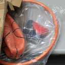 CYFIE Wall Mount Large Basketball Hoop with Door Hooks, 32" x 23" Backboard, Ball and Rim, Outdoor lndoor Basketball Hoops Games Set for Youth Adults Kids Gifts