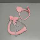 Canitor Animal Ears Headband Cute Halloween Costume Soft Cosplay Accessories for Women Adult (Pig)