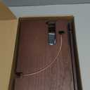 TESLYAR Wood Phone Docking Station with Drawer - Nightstand Organizer - Desk Organizer for Husband - Birthday Gifts for Men, Dad, Anniversary Idea, Key Holder Stand Watch & Accessories (Bourbon Brown)