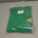 St Patricks Day Sweatshirt Women Shamrock Embroidery Sweatshirts St Patricks Day Shirt Casual Lucky Patch Pullover Tops (Green, L)