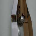 Neverrust Aluminum Adjustable Curved Shower Rod 50-72