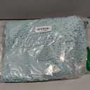 Yeaban Baby Blue Bathroom Rugs – Thick Chenille Bath Mats | Absorbent and Washable Bath Rug Non-Slip, Plush Rugs for Bathroom, Shower, Sink(17" x 24")