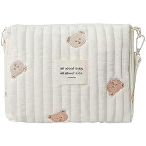 Lmbabter Baby Stroller Storage Bag Diaper Bag Infant Carriages Diaper Organizer Pouches Embroidered Mommy Bag for Outdoor : Baby