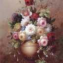 Peony Flower-Celestial Beauty, The King of Flowers-Painting Wooden Jigsaw Puzzles for Teens and Family (1000 Piece)