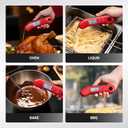 ThermoMaven Professional Meat Thermometer Digital, Ultra-Fast 0.5 Sec Instant Read, NIST Certified 0.5F Accuracy, IP67 Waterproof, Auto-Rotating Backlit Display, Lift-to-Wake, for BBQ/Cooking/Candy