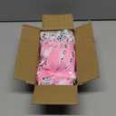 24 Pcs Soccer Hair Accessories for Girls, Holder Streamer Elastics, Soccer Pink Hair Ties, Soccer Ribbon,Soccer Scrunchies for Girls Ponytail Holder Scrunchies Gifts