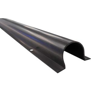 3" Wire Guard Raceway - 5 Ft Length - Color: Black