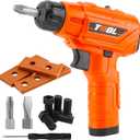 Toy Drill Set for Toddlers 1-3,Electric Power Kids Drill and Screw Set,Kids Pretend Play Tool with Realistic Sound & Action,Preschool STEM Toy for Home & Classroom, Ages 3+
