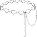 Gold Silver Waist Chain Belt for Women - Cowgirl Style for Dresses