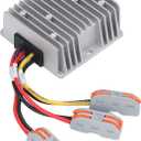 20A 300W MPPT Solar Charge Controller, High Efficiency Synchronous Rectifier, 24/7 Load Output, IP67 Protection for Solar Street Lights & Panels