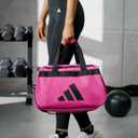adidas Power Gym Bag – Lightweight Small Duffel, Intense Pink/Black, OSFA, One Size