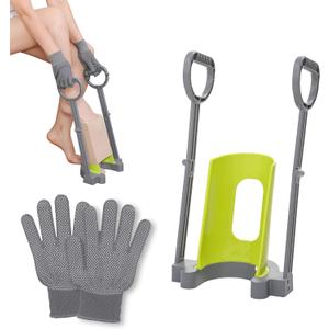 Compression Sock Aid Device - Helper Device for Putting on Compression Stocking - Leg circumferences of 16 Inches and Below - 2025 New