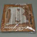 Sweet Home Collection 100% Cotton Placemats for Dining Room Rectangle Two Tone Woven Fabric 13" x 19" Soft Durable Table Mat Set, Set of 6, Eggshell OEKO-TEX STANDARD 100