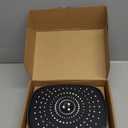 Veken 10'' Rain Shower Head with Handheld, High Pressure Rainfall Showerhead Combo with 5 Handheld Water Spray Modes for Bathroom Accessories, Home Decor, Detachable Dual Shower Heads, Chrome Silver