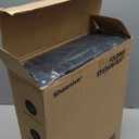 Sheenive Stadium Seats for Bleachers with Back Support, Bleacher Seats with Backs and Cushion Wide, Padded Portable Folding Comfort Stadium Chair with Shoulder Strap, Perfect for Sports Events (Black)