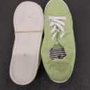 Soda Flat Women Shoes Linen Canvas Slip On Sneakers Lace Up Style Loafers Zig-S, Size 8