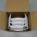 Wall Mount Holder for TP-Link Deco BE23/BE25/BE3600/BE5000 WiFi 7 Mesh Wi-Fi System  Space-Saving Bracket with Hidden Cable Management, Secure & Stylish Design for Home and Office(White, 3-Pack)