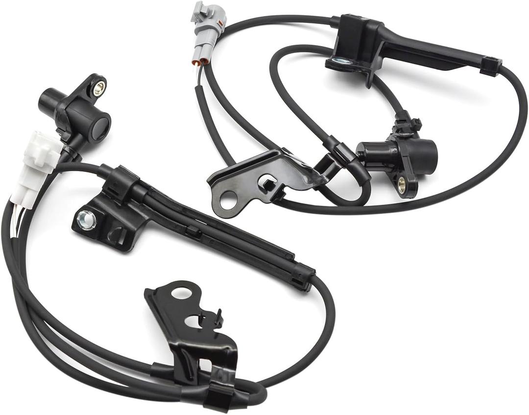2pcs Front Left & Right ABS Wheel Speed Sensors Fit for Toyota Corolla 2003-2006, for Matrix 2003-2008, for Pontiac Vibe, Replace# 89543-02050 89542-02050