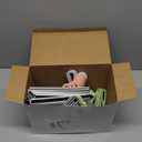 Didaey 48 Pcs Squeegee for Shower Glass Door, 8.7 Inch Silicone Shower Squeegee Small Glass Wiper Window Scrubber Household Cleaning Wiper Tool with Hanging Hole for Car Windshield, Pink, Blue, Green