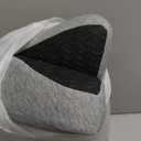 C CUSHION LAB Patented Pressure Relief Seat Cushion for Long Sitting Hours on Office/ Home Chair, Car, Wheelchair - Extra-Dense Memory Foam for Hip, Tailbone, Coccyx, Sciatica - Light Grey