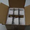 LE TAUCI Ramekins with Silicone Lids, 8 OZ Ceramic Souffl Dishes, Ramekin Bowls for Crme Brle, Dessert, Dips, Oven & Microwave Safe, Set of 6, White