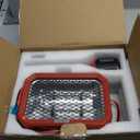 48V Electric Golf Cart Heater with 360 Degree Adjustable Angle, Battery Powered Golf Cart Heater, 400W Silent Carbon Fiber Heating for 48V Club Car/Yamaha/EZGO Golf Cart