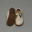 DADAWEN Girl's Classic Mary Jane School Uniform Shoes Flat Dress Shoes 22