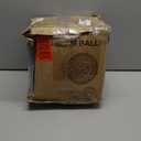 Yes4All Slam Balls, 10-40lb Weighted Ball Weight, Durable PVC Sand Filled Workout Dynamic Slam Ball for Strength Training, Tread, Orange, 10lbs