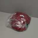 SENSERISE Women's Summer Jumpsuits Dressy Casual Sleeveless Mock Neck Top Wide Leg Pants Romper with Pockets(Burgundy Red, M)