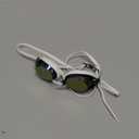 Speedo Unisex-Adult Swim Goggles Mirrored Vanquisher 2.0 (Gold/White)