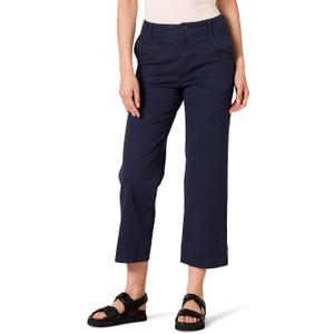 Amazon Essentials Women's High-Rise Slim-Fit Ankle-Length Wide-Leg Khaki Pant, 38W x 30L