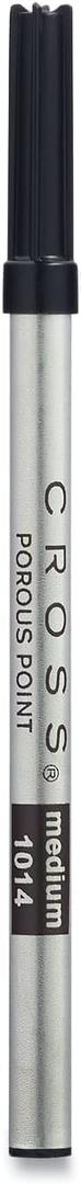 Cross 8443 Refill for Selectip Porous Point Pens, Medium, Black Ink