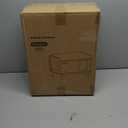 Pawtners Heated Outdoor Cat House for Outside Cats, 26'' XL Insulated Weatherproof Cat Shelter with Heated Pad, Elevated Feet & Escape Door, Warm Kitty House for Feral or Stray Cats in Winter (Grey)