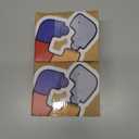 2 x Dog Puzzle Toys Bully Stick Holder & Treat-Dispensing Function Natural Rubber Chew Toys for Dogs Boredom Busters Dog Toys chewers for Medium & Large Breeds (1)