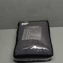 Weighted Blanket for Adults 20 Lbs, 48"x72", Twin Full Size Cooling Heavy Throw Blanket for 130-220 Lbs, Microfiber Soft Thick Big Blankets Weighted Comforter Breathable Gift for Sleeping, Grey