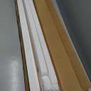 MYshade 6 Pack Temporary Light Filtering Paper Shades for Windows,Paper Pleated Blinds with Adhesive,No Tools No Drilling Free Cut Size Temporary Room Darkening Shades(White, 36" W x 72" H), 36"w*72"h - 6 Pc